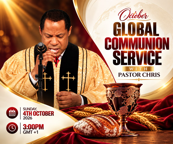 OCTOBER GLOBAL COMMUNION SERVICE WITH PASTOR CHRIS
