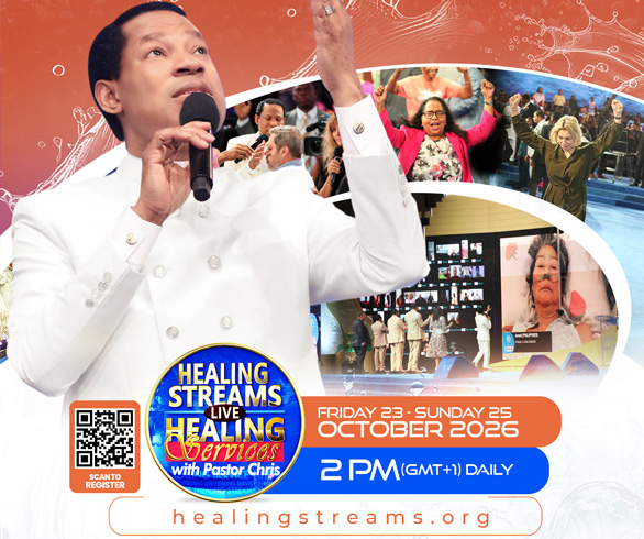 OCTOBER EDITION HEALING STREAMS LIVE HEALING SERVICE WITH PASTOR CHRIS 