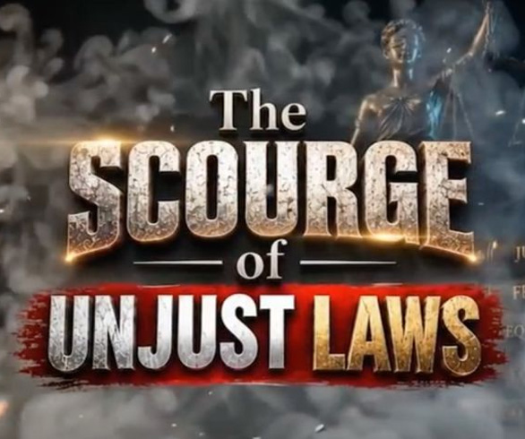 THE SCOURGE OF UNJUST LAWS