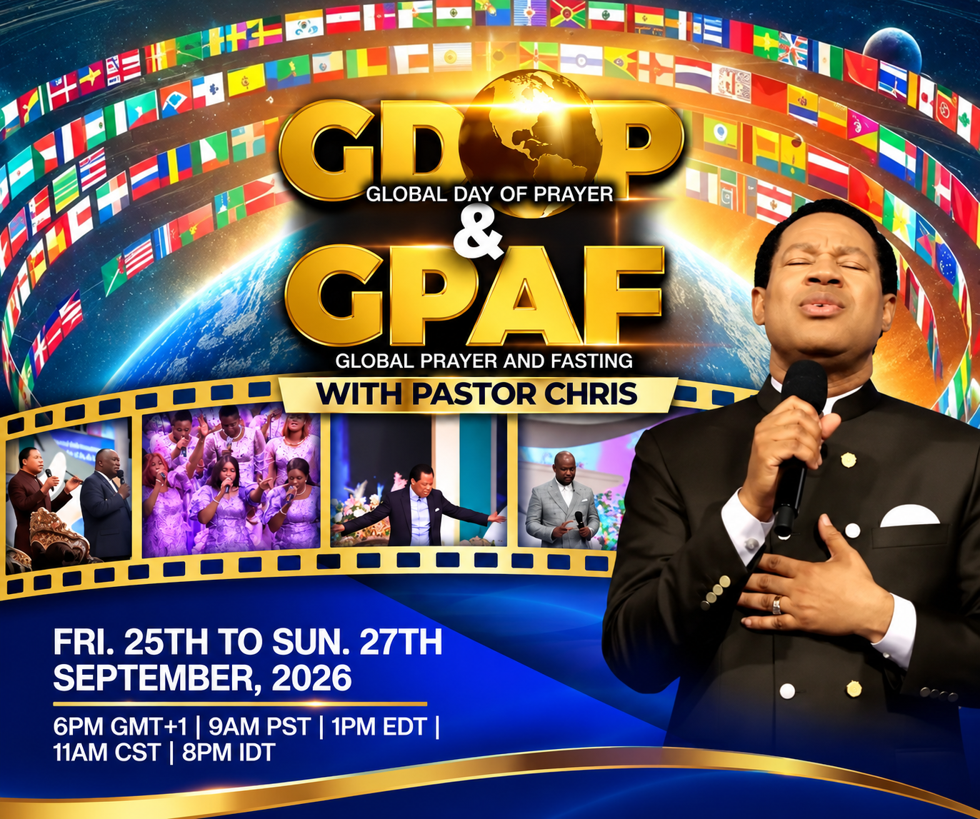 GLOBAL PRAYER AND FASTING WITH PASTOR CHRIS