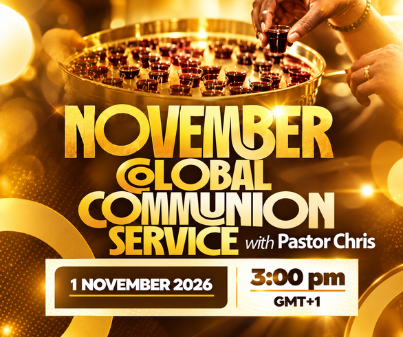 NOVEMBER GLOBAL COMMUNION SERVICE WITH PASTOR CHRIS