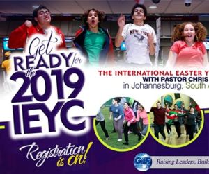 The international easter youth camp with pastor chris