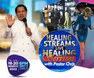 Healing streams livehealing services with pastor chris