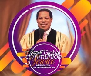 August 2023 global communion service with pastor chris