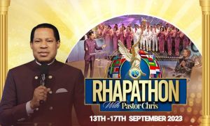 Rhapathon 2023 with pastor chris