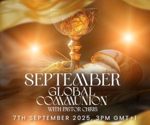 September Global Communion service with Pastor Chris