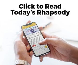 READ TODAY'S RHAPSODY OF REALITIES